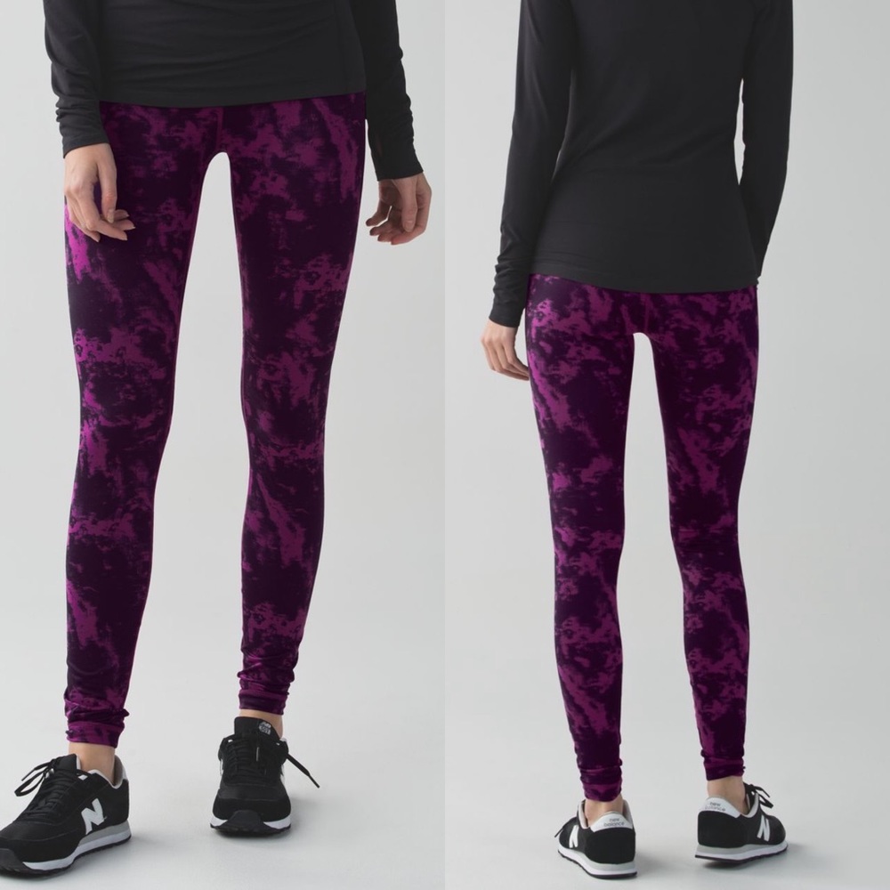 lululemon | Wunder Under Pant *Full-On Luon Breezie Regal Plum Black 4